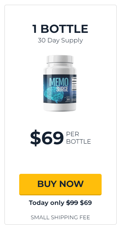 Memo Surge 1 Bottle